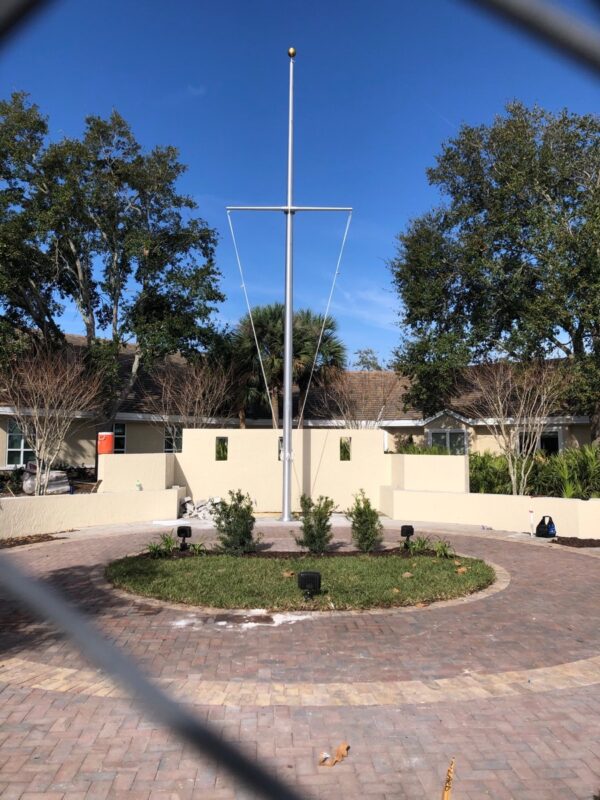 jacksonville commercial marine flag pole