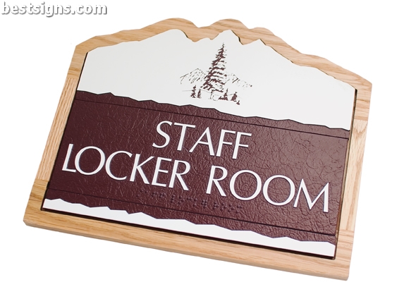 commercial signage locker room sign jacksonville