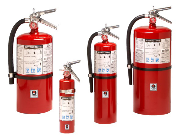 Fire equipment for commercial buildings